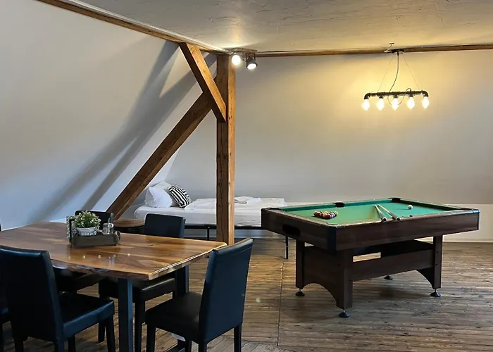 Black Billard L Loft Für 2-5 Personen L Wohlfühlen In Altstadtnähe *