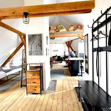Black Billard L Loft Fuer 2-5 Personen L Wohlfuehlen In Altstadtnaehe Appartement *